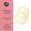 Ameda ComfortGel HydroGel Soothing Nursing Pads | Breast Pads | Hydrogel Nipple Pads for Breastfeeding | Reusable Cooling Nipple Gel Pads | Breastfeeding Supplies Nursing Gel Pads | 1 Pair (2 Count)