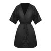 Lurrose Salon Client Gown Robes Hair Salon Cape Hair Cutting Smock Spa Cloth Spa Working Cloth