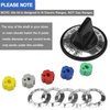 Fetechmate Universal Range Knob Kit KN002 RKE Universal Stove Knob Compatible with Universal Electric Gas Stove -Replacement for RK103 MA-XP6 AP5641247 TJKN002&RK103