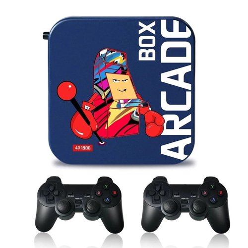 XIXIMENG Arcade Box 33000 Games Video Game Console Games Game Box Plug and Play Game Console 4K HD Display Emulator Console (64G)