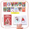CAVENLLI 24 Pcs Christmas Coloring Book for Kids Bulk with 24 Crayons, Christmas Activity Books with Xmas Stockings Goodie Bags Stuffer Filler Fun Christmas Party Favors For Kids