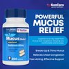 GenCare Mucus Relief Expectorant Guaifenesin 400 mg 200 Tablets Value Pack - Fast Acting Thinning of Mucus for Colds, Chest Congestion, Flu, Coughing and Allergies