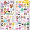 Motivational Quotes Temporary Tattoos Stickers Inspirational for Women Adults Teens Student Kids 96PCS Tattoo Birthday Party Supplies Favors Decorations School Classroom Prizes Rewards Gifts Ideal