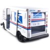 Road Tape Diecast Toy Trucks Set- Reusable, Realistic Road Tape, UPS Sprinter Van, and United States Postal Mail Truck- Pullback Truck Toys with Detailed Interior, Moveable Openable Door