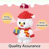HGCYCF Christmas Building Blocks Snowman Compatible for Lego Christmas Micro Blocks Stacking New Toys Holiday Present Box New Year Birthday Gifts for Kids 6-12 Years Old (Snowman)