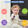 YAPROMO Baby Silicone Teething Toys, Toy Remote for Toddlers 6-18 Months, Kids Remote Teething Toy, TV Remote Teether Toys, BPA Free & Refrigerator Safe