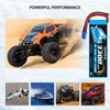 Yowoo 6S RC Lipo Battery 3300mAh 150C 22.2v Graphene Batteries with EC5 Plug for Align Trex 500-550 Goblin 500 Goblin 630 Gaui Helicopter RC Car Boat Truck Heli Airplane Quadcopter