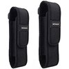 Flashlight Holster Flashlight Holder Molle Flashlight Pouch Tactical Flashlight Pouch Holster for 5"-8" Flashlight for Duty Belt, 2-Pack