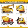 Construction Truck Balloons Construction Birthday Party Supplies Construction Trucks Party Decorations for Boys 5th Birthday Party Construction Tractor Themed Birthday Party Favor