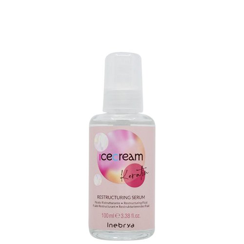 Inebrya Ice Cream Keratin Restructuring Serum, 100ml