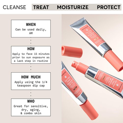 Naturium Dew-Glow Tinted Moisturizer SPF 50+ Light, Daily Moisturizing Sunscreen & Face Primer with Tint, Skin Protector with Dewy Finish, 1.7 oz