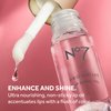 No7 Pro Artist Lip Oil - Hydrating Lip Oil with a High-Shine Finish - Non-Sticky Formula Enriched with Nourishing Ingredients to Improve Lip Hydration - Playful Peach (0.20 fl oz)