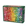 Cobble Hill 1000 Piece Puzzle - Colourful Rainbow - Sample Poster Included