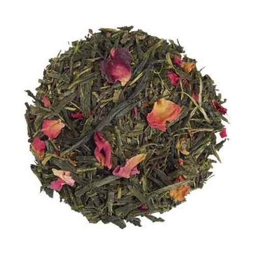 Loose Organic Tea - Sencha Kyoto Cherry Rose Festival Green Tea - 16oz