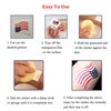 4th of July Temporary Tattoo Kids Adults, 90pcs Fake Tattoos, Independence Day Fourth of July Waterproof Body Art Stickers Red White Blue Memorial Decorations for Labor Day Party USA National Flag