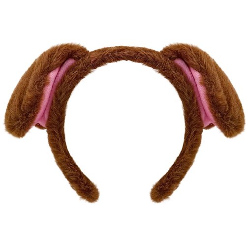 DaliDali Dog Ears Headband, Puppy Ears Headband Animal Ears Dog Costume for Halloween Festival Party Dog Headband Hairband for Makeup and Face Washing(Golden Retriever, Brown, 1Pack)