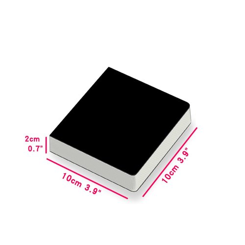 Square 3.9X3.9" 300gsm Portable Watercolor Paper Pad Journal 60pgs (30 Sheets Front Back 2 Textures) Travel Size for Calligrapher Watercolor Sketch Book Water Color Paper Notebook Light Purple