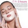 Real Deep Collagen Face Mask, Hydrating Overnight Facial Hydrogel Mask with Low Molecular Weight Collagen for Elasticity, Firming, Lifting, and Pore Minimizing, Korean Beauty Favorite, 37g x 4ea