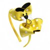 Pvoiue 1pc Adorable Bee-Themed Grosgrain Ribbon Polka Dots Bow Headband for Teen Girls - Soft, Elegant, and Versatile Hair Accessories for All Season
