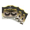 Laflare Silk Lashes 3D FAUX MINK Eyelashes, Light, Reusable, Handmade, Natural Looking, Professional Easy to Apply Eyelashes in a Knitted Style1-3 PACKS BUNDLE SPECIAL (3, SD05P)