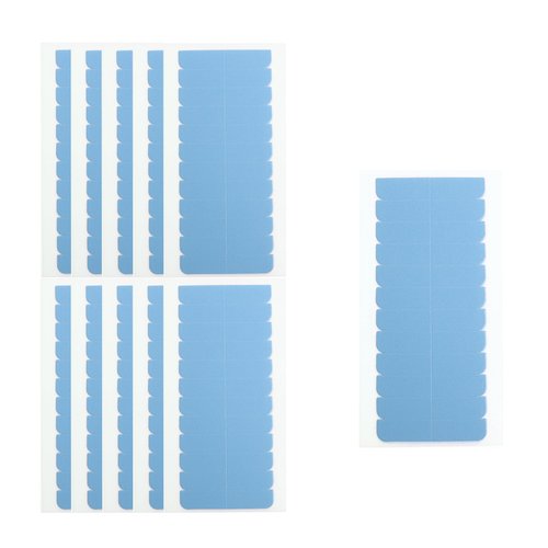 120 Pcs Hair Extension Tape, Invisible Tape in Hair Extensions for Replacement, 4cm x0.8cm Double Sided Adhesive Tapes in Hair Extensions