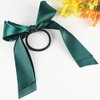 6 PCS Women Lady Satin Ribbon Bow Hair Rope Head Wrap Headbands Elastics Hair Tie Ponytail Holders Hair Accessories Headdress