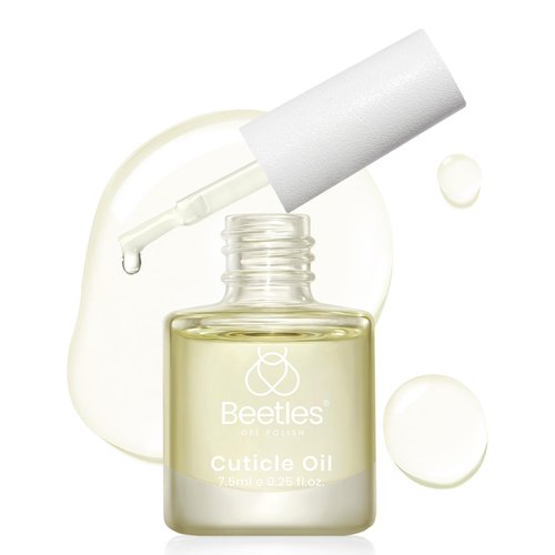 Beetles 7.5ml Cuticle Oil Nail Oil Cuticle Oil Care for Nail, Damaged Cuticles, Stronger Nails Spa and Hand Manicure Essentials for Repaired Thin Nails DIY Home Nail for Women