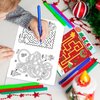 Wiooffen 168 Pages Christmas Maze Books for Kids Ages 3-8, 6-Pack- 6 Beginner Level Kids Activity Books Busy Books -Christmas Stocking Stuffer Gifts Children Amazing Maze Games Birthday Gifts Supplies