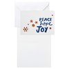 Hallmark Boxed Christmas Cards Assortment, Peace Hope Joy (48 Cards with Envelopes) (1XPX5176)