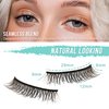 Hermosa Boston Brilliance Lashes with 10 Pairs Eyelashes Kit, Vegan Mink Materials of Cruelty Free, Reusable Strip Lashes with more than 20 times each pair. Doll Round Natural Looking HMN41-11
