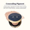[CHALLANS de PARIS] CUSHION de LUMINÁRE Cream Foundation, Radiant, Flawless Coverage of Skin Imperfections and Uneven Skin Tone, Long-Lasting Wear, Suitable for All Skin Types (21 Bright Ivory)
