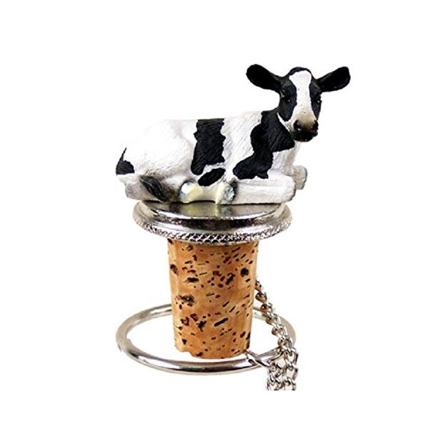 Conversation Concepts Holstein Cow Bottle Stopper