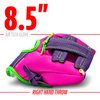 Franklin Sports Baseball Glove - AirTech Boys + Girls Youth Teeball Glove - Kid + Toddler Teeball + Baseball Mitt - Right Hand Throw - 8.5", Pink/Purple