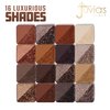Juvia's Place Coffee Shop Eyeshadow Palette - 16 Pan Palette, Tan, Auburn, & Rich Dark Chocolate, Mattes and Shimmers, Highly Pigmented and Buttery Texture