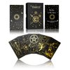 WJPC Gold Foil Tarot Cards with Guide Book Set&Gift Box for Beginner& Expert. Original DesignTarot Decks, Tarot Cards Decks