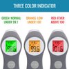HealthSmart Digital Thermometer for Adults and Children, Forehead Infrared Temperature Gun to Test Objects or Air