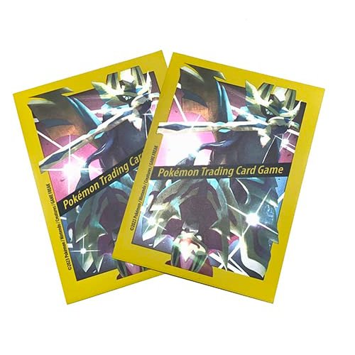 Pokemon - Shiny Zacian & Zamazent Card Sleeves - 65 Total - Deck Shields - Crown Zenith