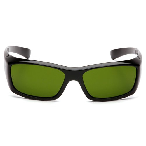 Pyramex Safety Shade 3.0 Safety Glasses, Scratch-Resistant, Black Frame, 3.0 ir Filter Lens (SB7960SF), 5.6 x 1.7 inch