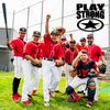 Play Strong Baseball Birthday Card 1-Pack (5x7) Power Player Illustrated Sports Birthday Cards Greeting Cards- Awesome for Baseball Players, Coaches and Fans Birthdays, Gifts and Parties!