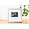 Pearhead Love at First Sight Rustic Sonogram Photo Frame, Baby Keepsake Picture Frame, Gender-Neutral Nursery Décor, Ultrasound Or Sonogram Photo, 4" x 3" Photo Insert, Farmhouse Rustic