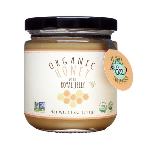 GREENBOW Organic Honey with Royal Jelly 11oz