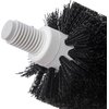 SPARTA 4014600 Plastic Floor Drain Brush, Drain Cleaning Brush With Female Thread For Drain Cleaning, 3 Inches, Black, (Pack of 6)