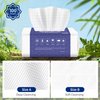 Daxstar Disposable Face Towel 100pcs,Makeup Remover Wipes Face Towels for Washing Face Facial Towelettes Paper Towels for Skin care