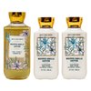 Bath and Body Work Whipped Vanilla Chiffon 3 Piece Bundle - Shower Gel and 2 Body Lotions - Full Size