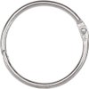 ACCO Loose Leaf Binder Rings, 1-1/2", Silver, 100 Rings/Box (72204)