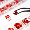 qiipii 120Pcs Red Rhinestones Nail Charms 12 Shapes Crystal Flatback Siam Red Big Gems Ruby Red K9 Glass Nail Stones Diamonds jewels Nail Art Supplies Nail Decor for Nails Face Eyes Makeup Crafts DIY