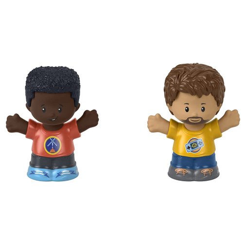 F-Price Toy Figure Pack - Story Starter Figure Set - HBW67 - Gamers Figures, Red, Orange, Blue