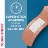 Band-Aid Brand Tough Strips Adhesive Bandage, All One Size, 60 Count of 2