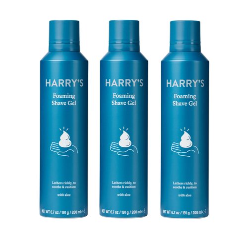 Harry's Shave Gel - Shaving Gel with an Aloe Enriched Formula - 3 pack (6.7oz)