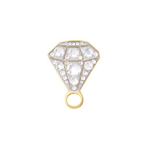 Bonjoc Crystal Golf Ball Marker & Hat Clip - Diamond Ring